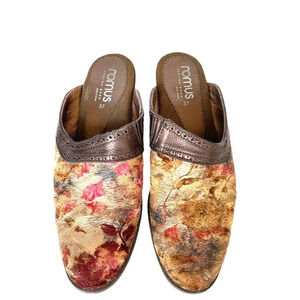 Romus Feeling Good Women’s Size 6.5 (37) Brown Clogs Mules Made in Spain